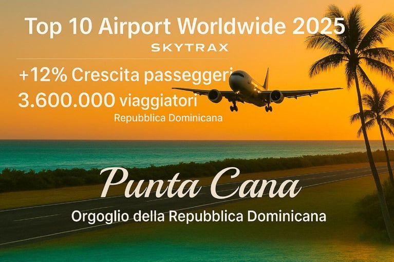 Punta Cana tra i migliori aeroporti al mondo nel 2025
